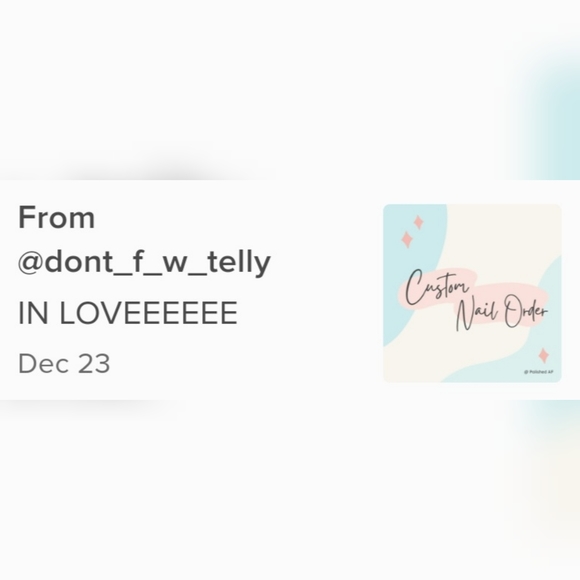 💙 May Formal, Handmade Nail Set - Picture 10 of 15